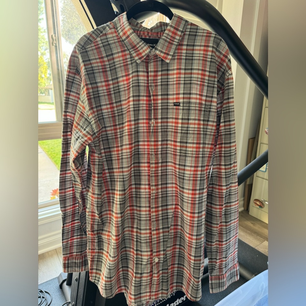 Hurley Classic Fit Long Sleeve Shirt